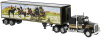 86255 Kenworth W900 Koffersattelzug mit Postkutschenmotiv. 1:87