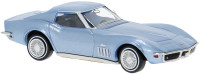19990 Chevrolet Corvette C3, Coupe, eisblau. 1:87