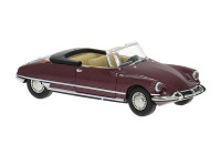 14237 Citroen DS Cabrio, Chapron offen, rot. 1:87