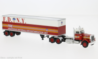 85722 Peterbilt 359 Koffersattelzug "FDNY". 1:87