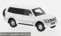 87497 Mitsubishi Pajero, weiss. 1:87