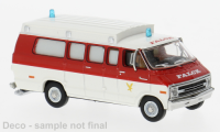18302 Dodge B 200 Ambulance "Falck". 1:87