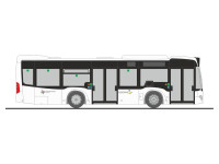 67955 Mercedes Citaro K "Salzburg Verkehr". 1:87