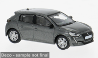 870595 Peugeot 208 II, dunkelgrau. 1:87