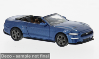 870564 Ford Mustang VI Cabriolet, dunkelblau. 1:87
