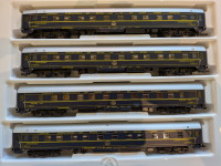 44050 Roco 4teiliges Schlafwagen-Set Orient-Express. H0
