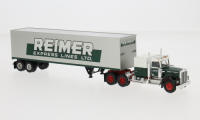 86258 Kenworth W900 Koffer-Sattelzug "Reimer". 1:87
