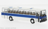 59821 Ikarus 250 Bus, weiss/blau. 1:87