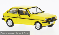 870769 Ford Fiesta MKI, gelb. 1:87