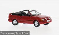 871579 Ford Escort MK IV Cabrio, rot. 1:87