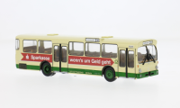 50819 Mercedes Benz O 305 Stadtwerke Bonn mit Werbung Sparkasse. 1:87