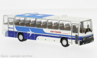 59826 Ikarus 250 Bus, weiss/blau "Malev" (Ungarn). 1:87