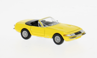 22942 Ferrari 365 GTS/4 gelb mit Glasbandscheinwerfern. 1:87