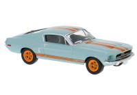 19619 Ford Mustang hellblau/orange. 1:87