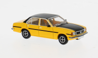 870814 Opel Ascona B dunkelgelb/schwarz. 1:87