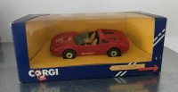 378 Corgi-Toys: Ferrari 308 GTS in rot (der Magnum Ferrari). 1:43