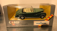 806 Corgi-Toys Mercedes Benz 300S, dunkelblau/hellblau. 1:36