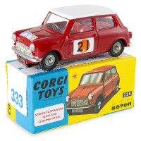 CR333,21 BMC Mini Cooper S, Nummer 21. 1:42