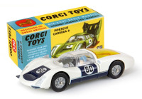 CR330 Porsche Carrera 6 Blau&Weiss, Nummer 60, 1:43