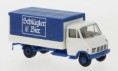 BRE37734 Steyr 590 P/P "Schlägler Bier". Kunststoffmodell im Maßstab 1:87