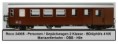 34005 Persoenwagen 2. Klasse mit Gepäckwagen, ÖBB Mariazellerbahn. HOe