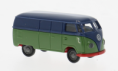 32075 VW T1a Kasten, blau/grün. 1:87