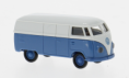 32074 VW T1a Kasten, hellgrau/blau. 1:87