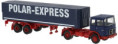 78166 MAN F7 Pritsche/Planen Sattelzug "Polar-Express". 1:87