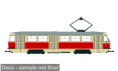 64503 Tatra T3/T4 Strassenbahn "Schwerin". 1:87