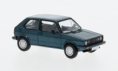 870526 VW Golf I GTI Pirelli, dunkelgrün. 1:87