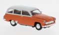 27194 Wartburg 311 Kombi, dunkelorange/hellgrau. 1:87